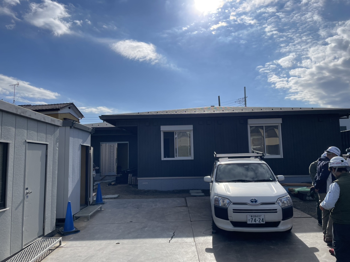 今日は内装中間検査でした