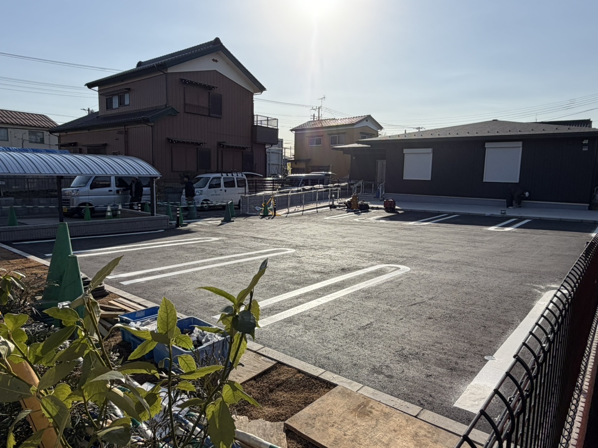 無事外構工事が完了しました